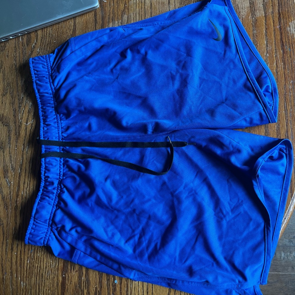 Navy Nike atheltic shorts